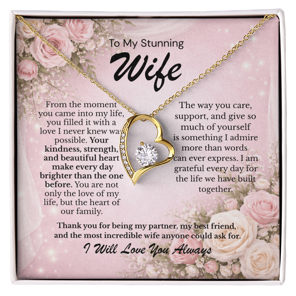 Stunning Wife – You Take My Breath Away jewelry gift - Romantic Gift