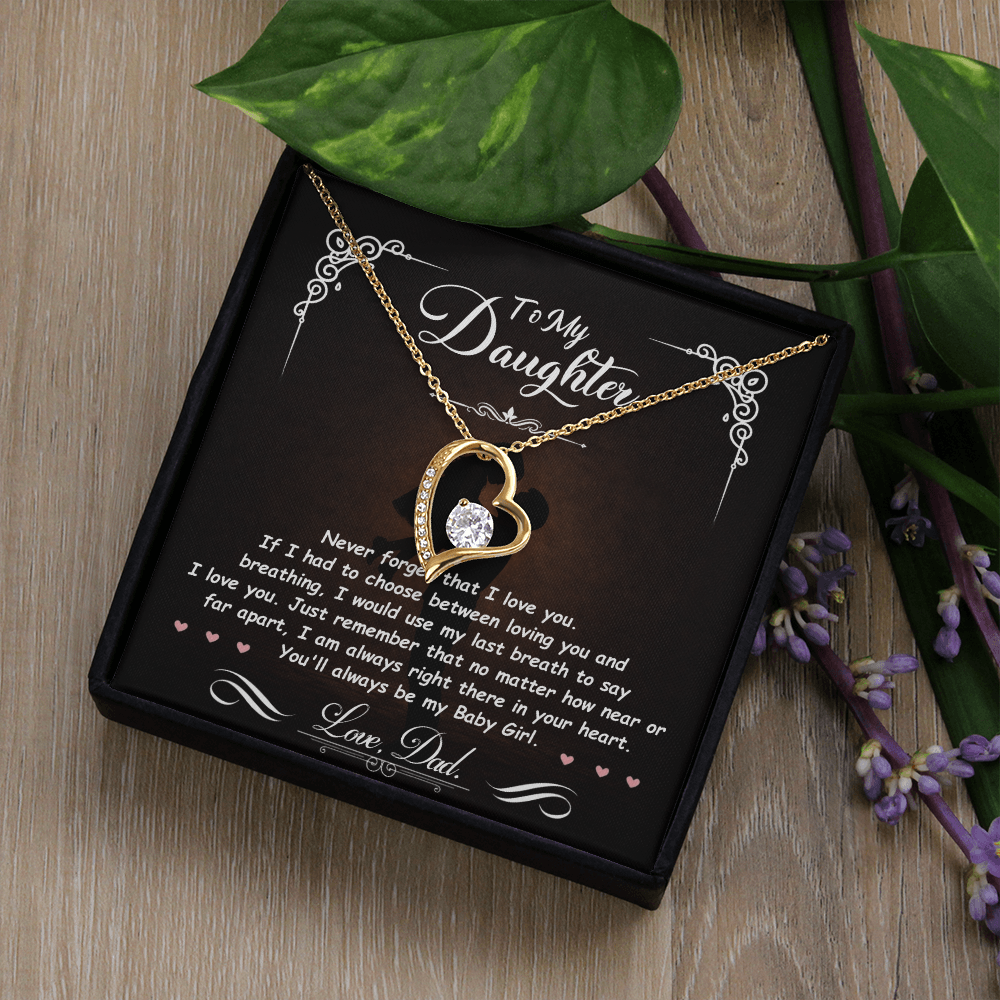 To My Daughter – You Are My Greatest Gift 💖 | Necklace Gift from Dad