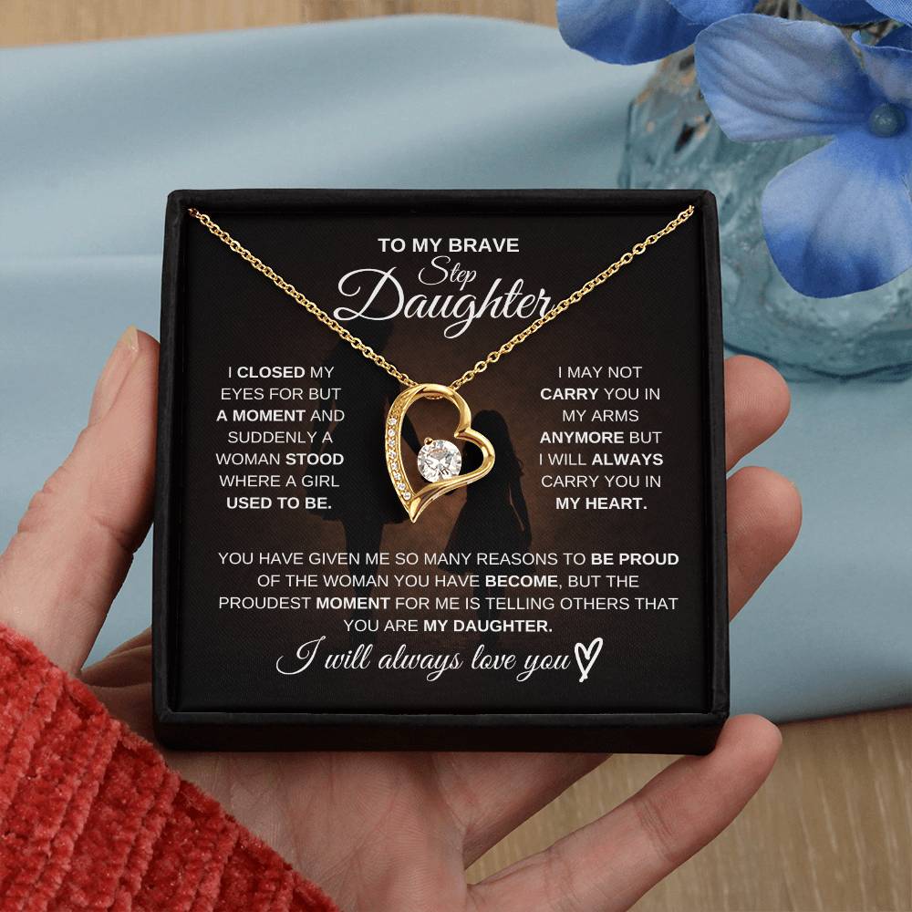 To My Brave Stepdaughter – Never Forget How Strong You Are 💖 | Gift from Mom