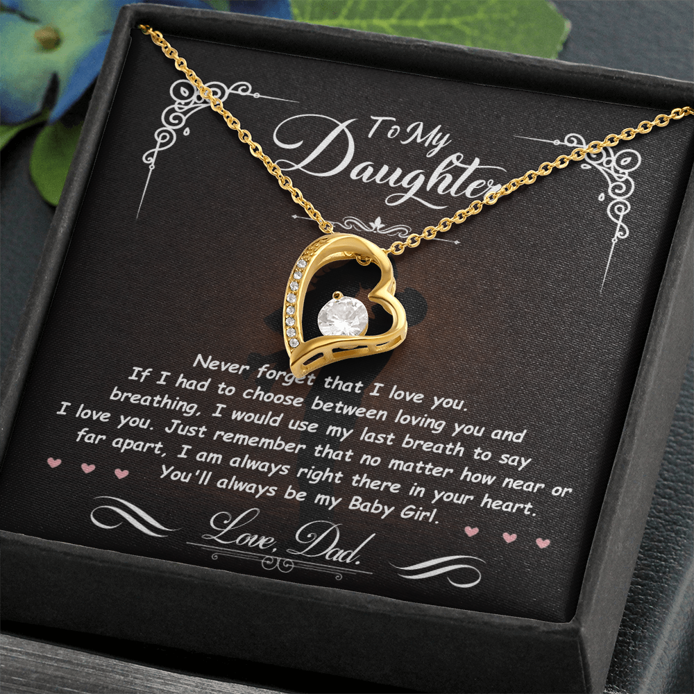 To My Daughter – You Are My Greatest Gift 💖 | Necklace Gift from Dad