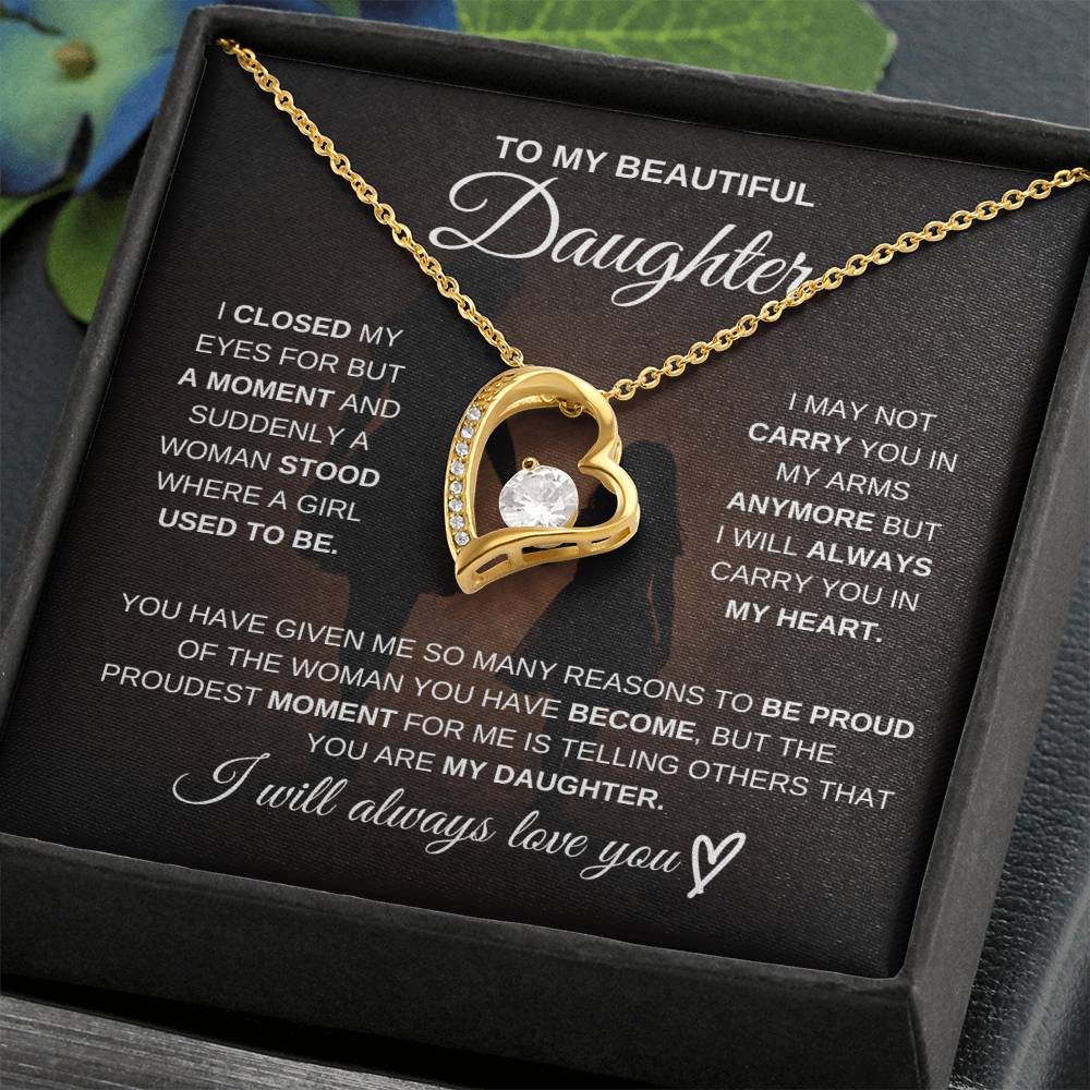 To My Beautiful Daughter – You Are My Greatest Gift 💖 | Necklace Gift from Mom
