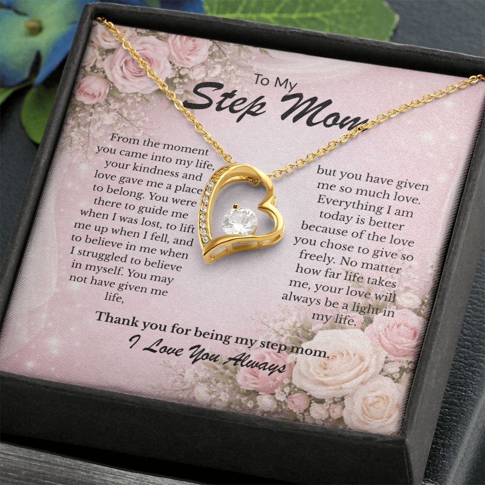 Sentimental Gift keepsake for Step Mom – I'm So Grateful for You