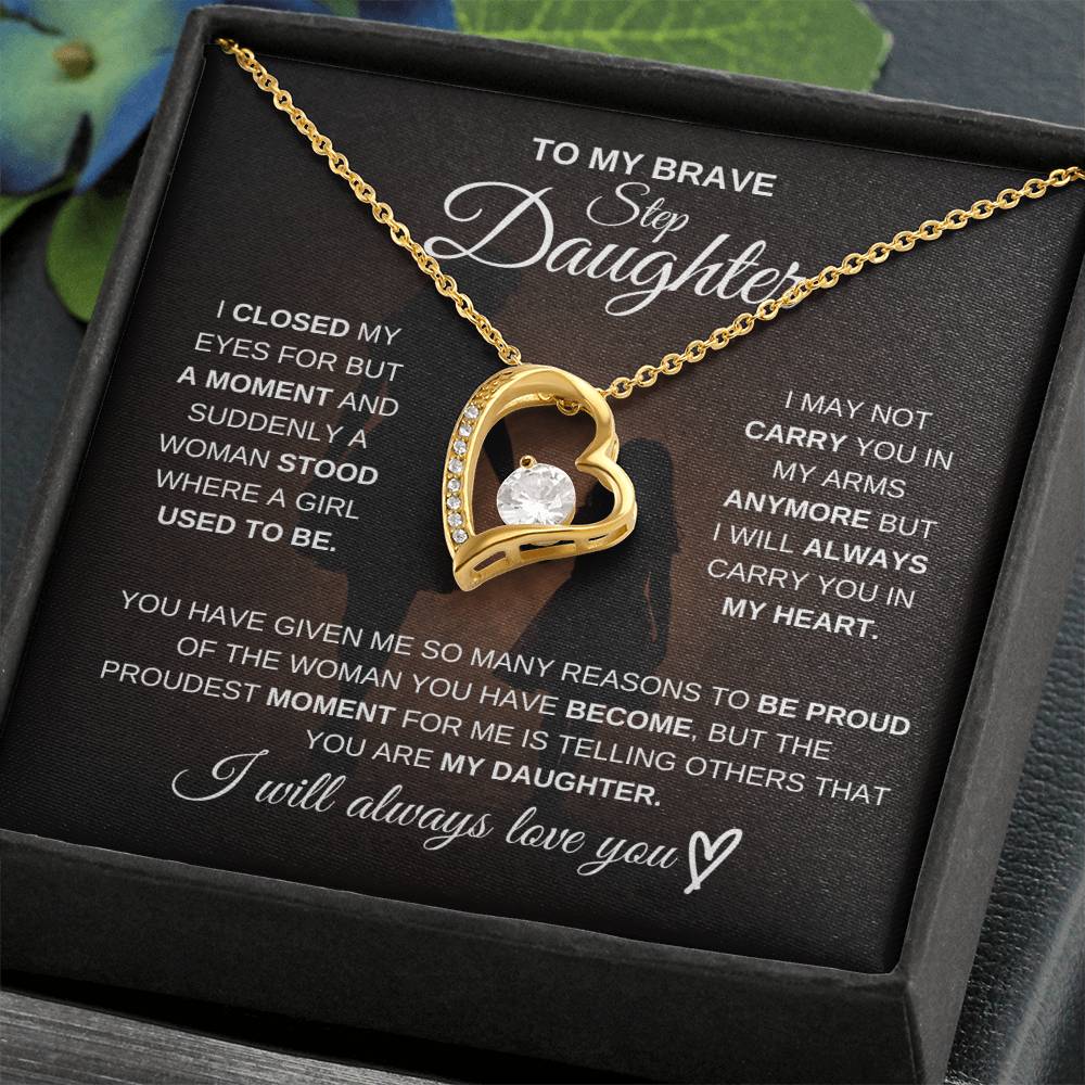 To My Brave Stepdaughter – Never Forget How Strong You Are 💖 | Gift from Mom
