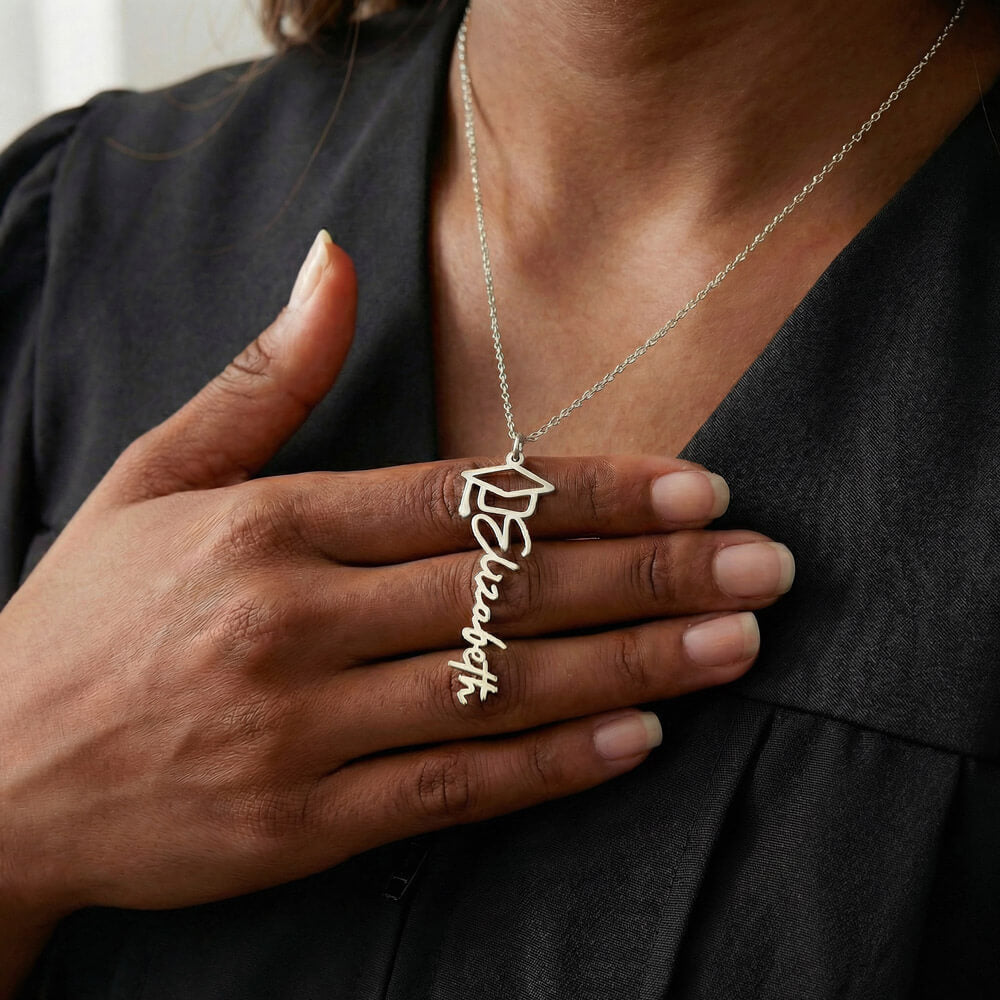 To My Daughter – The Future Is Yours 💖 | Graduation Gift from Mom Personalized Necklace