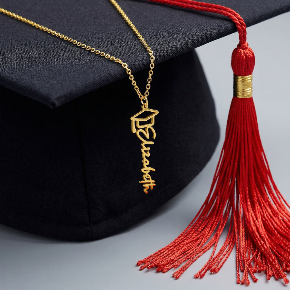 To My Daughter – The Future Is Yours 💖 | Graduation Gift from Mom Personalized Necklace