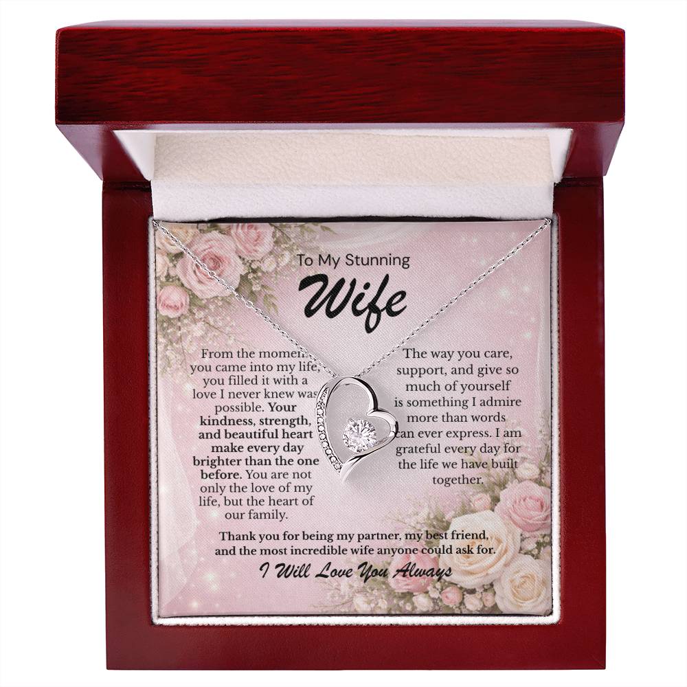 To My Stunning Wife – You Take My Breath Away 💖 | Romantic Gift