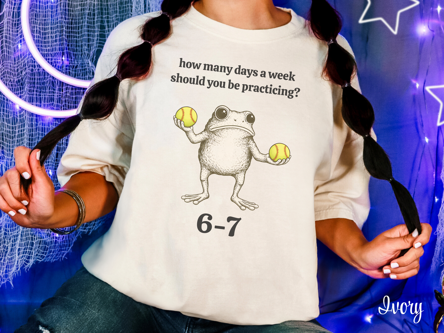 Funny Softball Shirt 6–7 Reps Practice Tee | Softball Humor T Shirt | Softball Player Shirt | Softball Gift